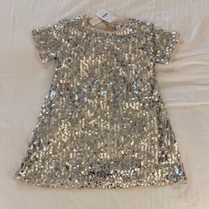 NWT J. Crew Kids Sequin Dresa